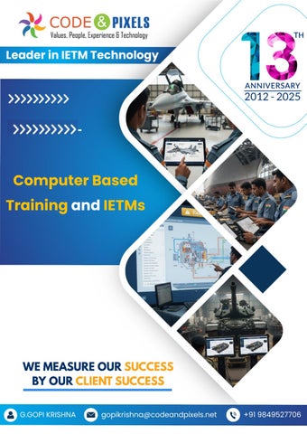 Computer Based Training and IETMs 