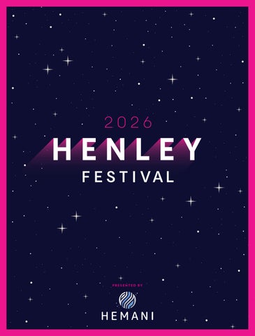 Henley Festival 2026 Souvenir Programme