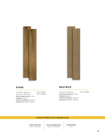 CATALOGO MADERAS 德文 INGENIERIA 第 14 页