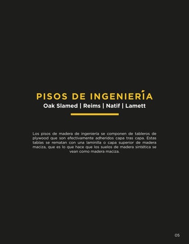 CATALOGO MADERAS 德文 INGENIERIA 第 6 页