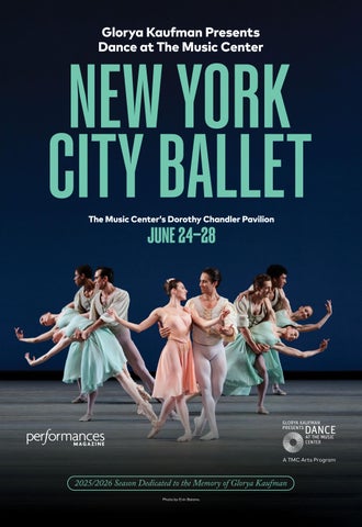 New York City Ballet Program Book