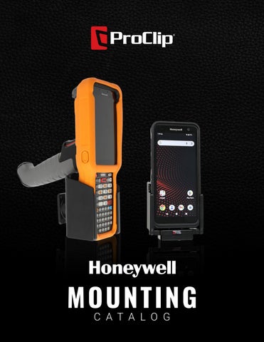 ProClip Honeywell Mounting Catalog