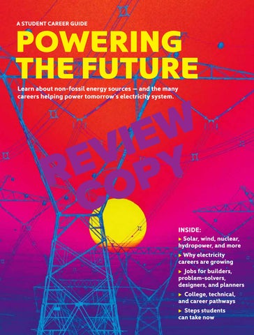 Powering the Future REVIEW COPY