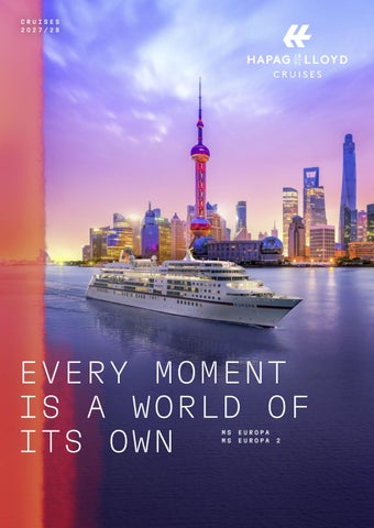Hapag-Lloyd Cruises 2027-2028 - MS EUROPA & MS EUROPA 2