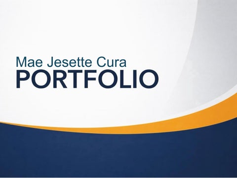 Mae Jesette Cura_Portfolio_2026