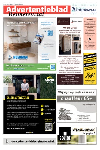 Advertentieblad Reimerswaal - week 25 2026
