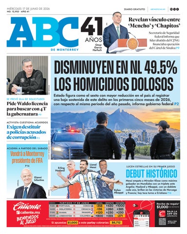 ABC MIERCOLES 17 DE JUNIO DE 2026