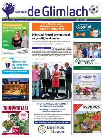 De Glimlach wk 25 2026