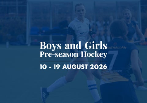 Hockey Pre-season 2026