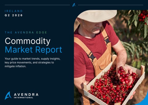 Avendra International Ireland Commodity Market Report Q2 2026