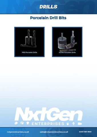NxtGen Drill Supplies 第 16 页