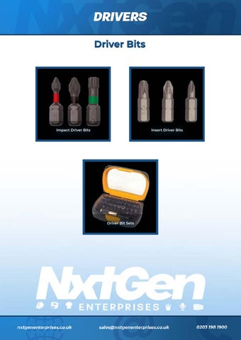 NxtGen Drill Supplies 第 17 页