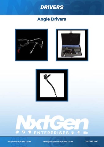 NxtGen Drill Supplies 第 20 页