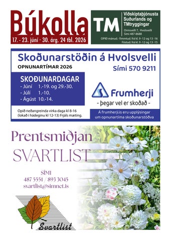 Búkolla 17.-23. júní 2026