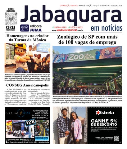 Jornal Jabaquara em Notícias - Ed. 729