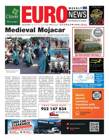 Costa de Almeria 18 – 24 Jun 2026 Issue 2137
