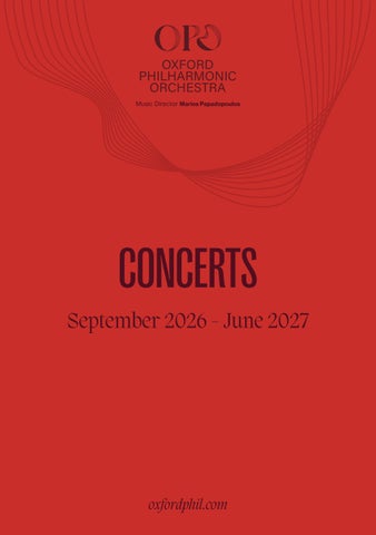 Season Brochure 2026-2027 