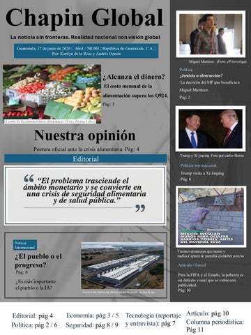 Revista. Karilyn de la Rosa y Andrés Ozaeta