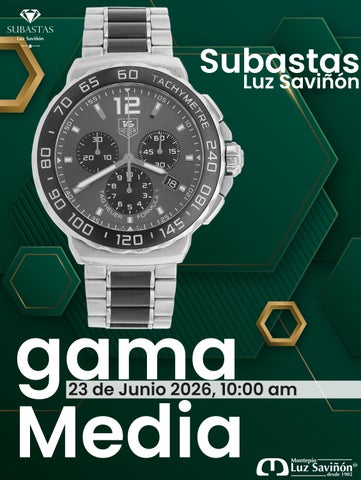 Subasta 23 de junio 2026, GAMA MEDIA