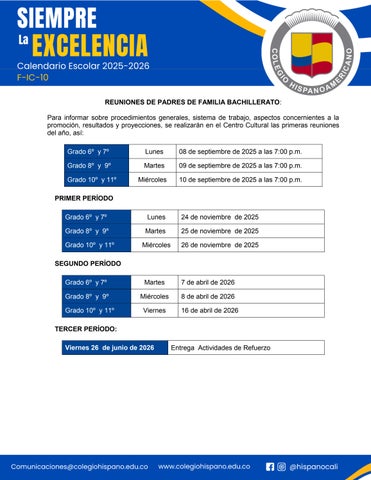 Calendario Escolar 2025 2026 第 5 页