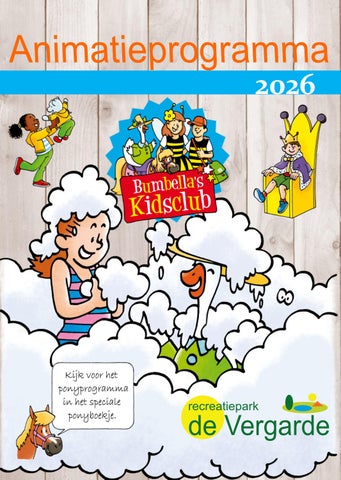 Animatieprogramma kindercamping de Vergarde