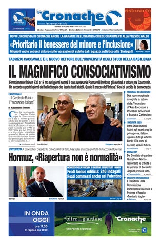 Cronache del 18 giugno 2026