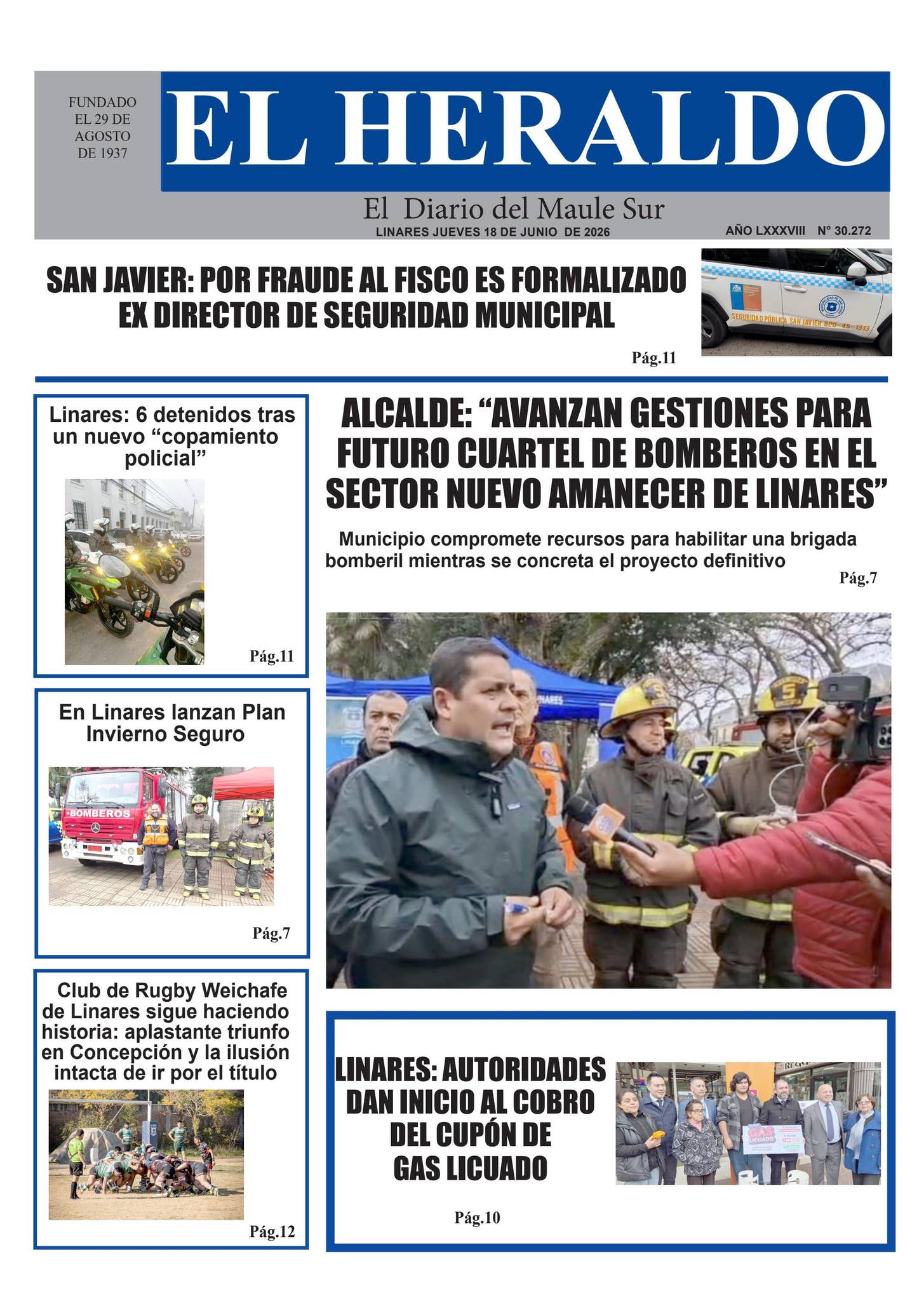 Jueves 18 de junio 2026