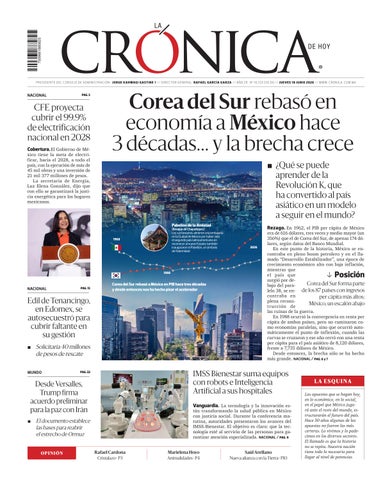 La Crónica de Hoy 18-06-2026
