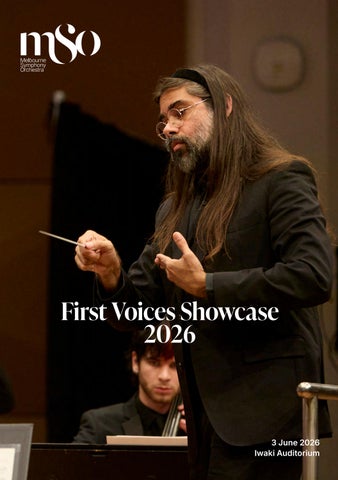 First Voices Showcase | MSO 2026 Concert Program