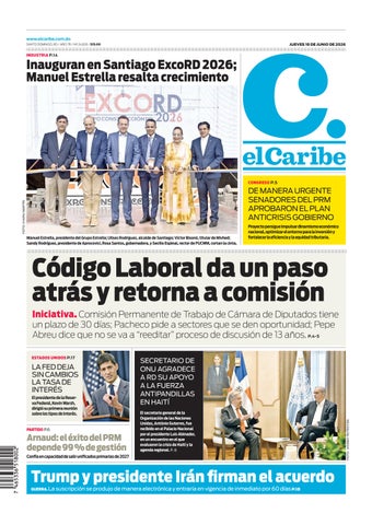 elCaribe 18 junio 2026