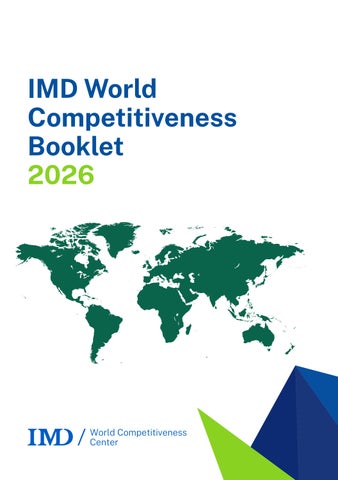 IMD World Competitiveness Booklet 2026