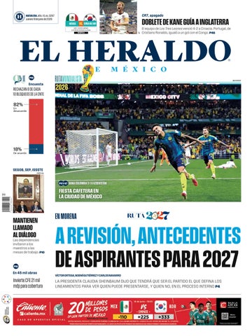 Edición impresa. Jueves 18 de junio de 2026