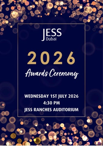 JESS Awards 2026