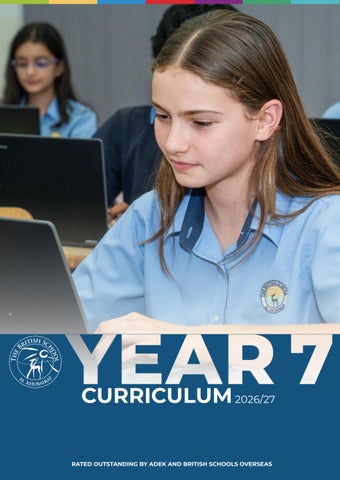 BSAK Year 7 Curriculum Handbook 2026/27