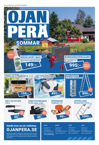 Ojanperä Kampanjblad Sommar 2026