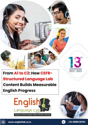 From A1 to C2 - How CEFR-Structured Language Lab Content Builds Measurable English Progress