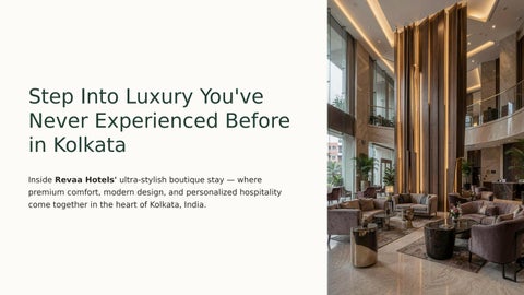 Inside Kolkata’s Hidden Luxury Gem: How This Boutique Hotel Redefines Comfort Like Never Before!