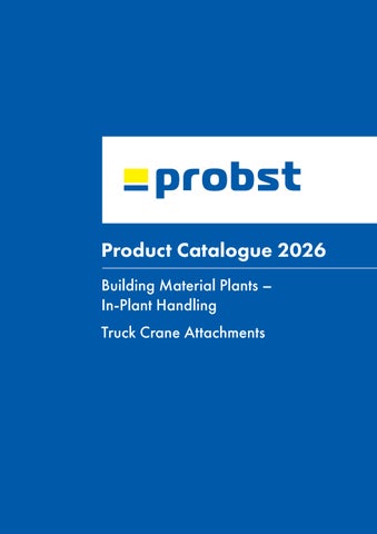 Probst catalogus 2026