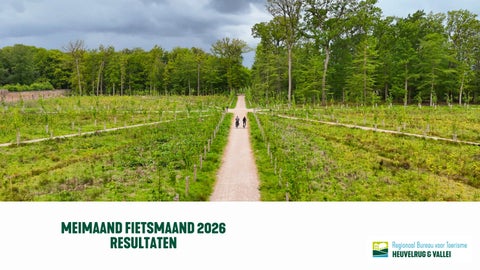 Rapportage meimaand fietsmaand 2026