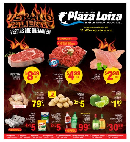 Plaza Loiza Junio 18-24