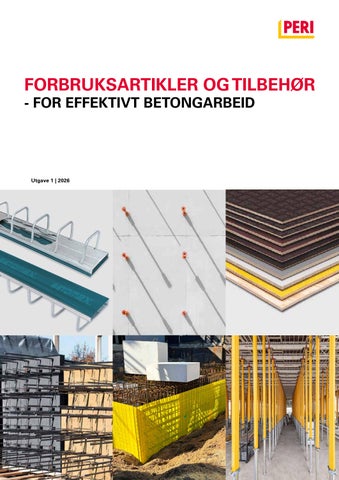 PERI Forbrukskatalog 2026