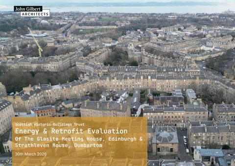 Phase 1: Energy Retrofit Evaluation - Glasite & Strathleven