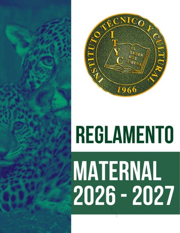 REGLAMENTO MATERNAL