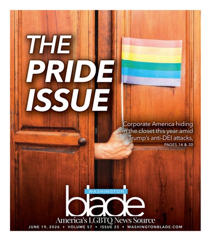 Washington Blade, Volume 57, Issue 25, June 19, 2026