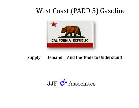 PADD 5 Gasoline March 3 2026 nback