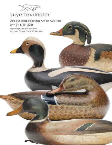 North American Decoys at Auction | July 24 & 25, 2026
