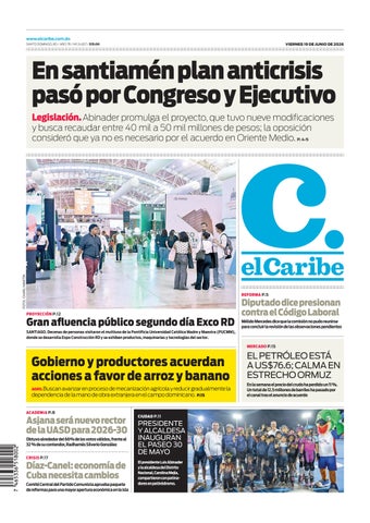 elCaribe 19 junio 2026