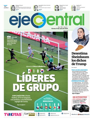 EjeCentral Diario | 19 de junio de 2026