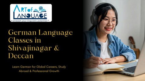 German language classes in Shivajinagar & German language classes in deccan