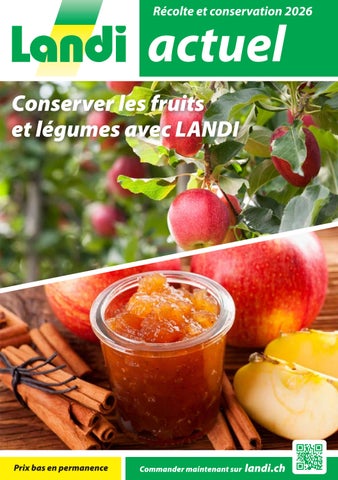 LANDI Prospectus à thème récolte et conservation 